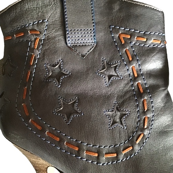 NINE WEST Vintage Ankle Boots Purple 4” Heel Size 9.5M - Picture 4 of 8